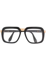 Cazal lunettes de vue à monture carrée oversize - Noir