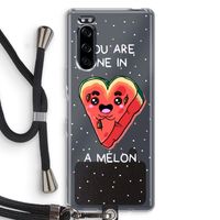 One In A Melon: Sony Xperia 5 Transparant Hoesje met koord