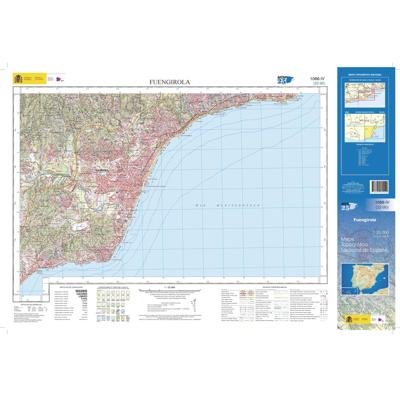 Topografische kaart 1066-IV Fuengirola | CNIG - Instituto Geográfico Nacional1