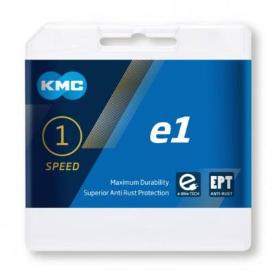 KMC ketting e1 ept smal 1/2x3/32, 6.7mm, anti roest, 130 l single speed