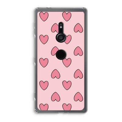 Ondersteboven verliefd: Sony Xperia XZ2 Transparant Hoesje