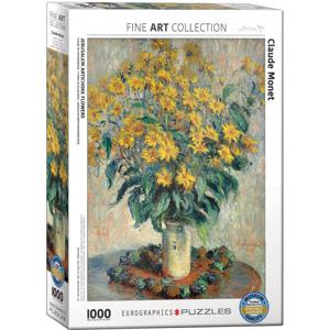 Eurographics Jerusalem Artichoke Flowers - Claude Monet (1000)