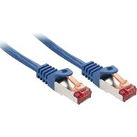 LINDY 47352 RJ45 Netwerkkabel, patchkabel CAT 6 S/FTP 1.00 m Blauw 1 stuk(s)