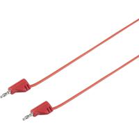 VOLTCRAFT MSB-200 Meetsnoer Banaanstekker 2 mm Banaanstekker 2 mm 0.90 m Rood 1 stuk(s)