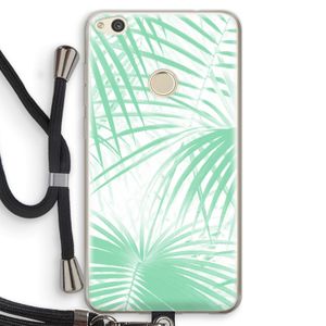 Palmbladeren: Huawei Ascend P8 Lite (2017) Transparant Hoesje met koord