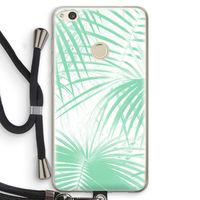 Palmbladeren: Huawei Ascend P8 Lite (2017) Transparant Hoesje met koord