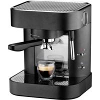 Trisa Espresso Perfetto Espressomachine Zwart, RVS 1275 W