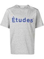 Etudes t-shirt Wonder en coton biologique - Gris - thumbnail