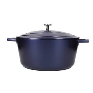 Braadpan, 28 cm, 5 L, Gietaluminium, Metallic Blauw - MasterClass