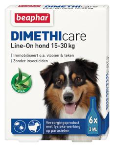 Beaphar Dimethicare line-on hond tegen vlooien en teken