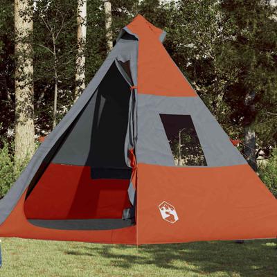 VidaXL Tipitent 7-persoons waterdicht oranje