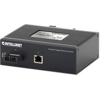 Intellinet 508346 netwerk media converter 1000 Mbit/s 1310 nm Single-mode Zwart