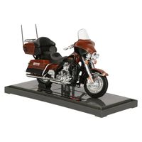 Modelmotor/speelgoedmotor Harley-Davidson Electra Glide Ultra Limited 2013 schaal 1:18/14 x 4 x 6 cm - Speelgoed motors - thumbnail