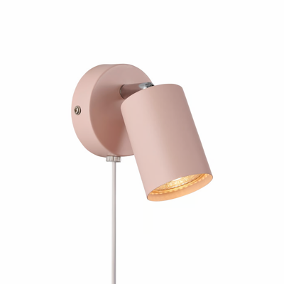 Messing leeslamp wandlamp zwart &apos;Explore&apos; Nordlux GU10 verstelbaar modern 80mm
