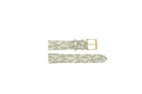 Horlogeband Michael Kors MK2858 Kunststof/Plastic Wit 18mm