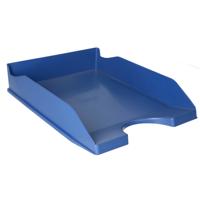 Kantoor Brievenbakjes - 8x - A4 formaat - kunststof - Blauw - Stapelbaar - Documenten bakjes Kantoor Brievenbakjes - 8x - A4 formaat - kunststof - Blauw - Stapelbaar - Documenten bakjes