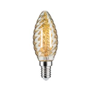 Paulmann 28708 LED-lamp Energielabel F (A - G) E14 Kaars 2.6 W = 26 W Goud (Ø x h) 35 mm x 98 mm 1 stuk(s)