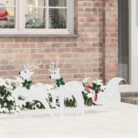 LED Rendieren 3 pcs Koud Wit Stof