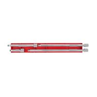 Milwaukee 1/4 verlengstukken voor dopsleutels draaibaar (4-delig) (51 mm, 102 mm, 152 mm, 305 mm) - 4932480640