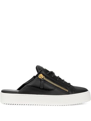 Giuseppe Zanotti baskets à lacets - Noir