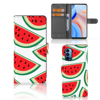 OPPO Reno 4 Pro 5G Book Cover Watermelons