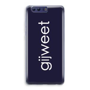 Gijweet: Honor 9 Transparant Hoesje