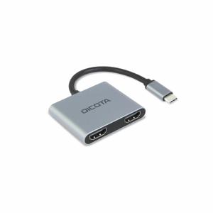 Dicota Lade-/Dockingstation USB-C dockingstation Geschikt voor merk: Universeel USB-C Power Delivery