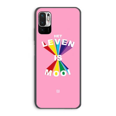 Het Leven Is Mooi: Xiaomi Redmi Note 10 5G Transparant Hoesje
