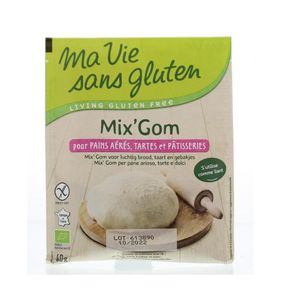 Bindmiddel voor brood gebak mix gom glutenvrij bio