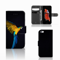 Apple iPhone 6 | 6s | Telefoonhoesje | Met pasjeshouder | Papegaai