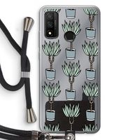 Boompje: Huawei P Smart (2020) Transparant Hoesje met koord