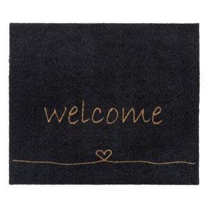 MD Entree - Schoonloopmat - Walk&Wash - Welcome Heart - 67 x 80 cm