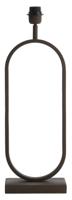Light & Living Tafellamp 'Jamiri' 55cm, kleur Bruin (excl. kap)