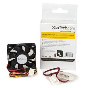 StarTech.com FAN5X1TX3 hardwarekoeling Computer behuizing Ventilator 5 cm Zwart