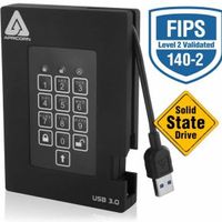 Apricorn Aegis Padlock Fortress 1000 GB Zwart