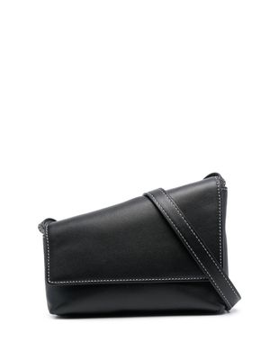 STAUD sac à bandoulière Acute en cuir - Noir