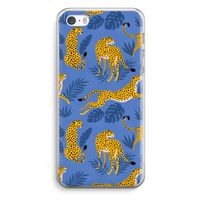 Luipaard: iPhone 5 / 5S / SE Transparant Hoesje