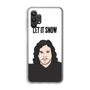 Let It Snow: Samsung Galaxy A32 5G Transparant Hoesje