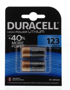 Duracell Batterij 123/2 (2 st)