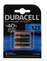 Duracell Batterij 123/2 (2 st) Duracell Batterij 123/2 (2 st)
