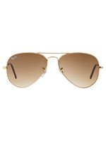 Ray-Ban lunettes de soleil Aviator Gradient - Métallisé - thumbnail