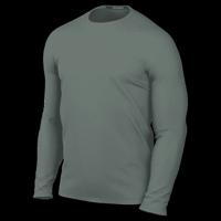Nike Dri-FIT UV Miler Longsleeve Shirt Heren Clay Green/Reflective Silver M