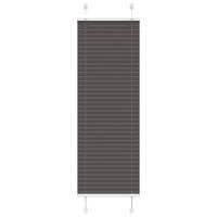 Pliss rolgordijn 40x100 cm stofbreedte 39,4 cm polyester zwart