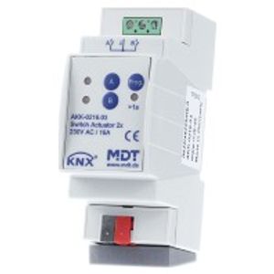 AKK-0216.03  - KNX/EIB Switch Actuator 2-fold, 2SU MDRC, 16A, 70µ, 10ECG, 230VAC, Compact, AKK-0216.03