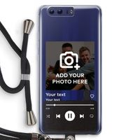 Music Player: Honor 9 Transparant Hoesje met koord