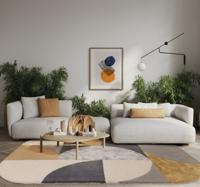 MOMO Rugs - Vloerkleed Matrix Oval Sunset -