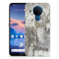 Nokia 5.4 | TPU | Siliconen hoesje | Beton Print