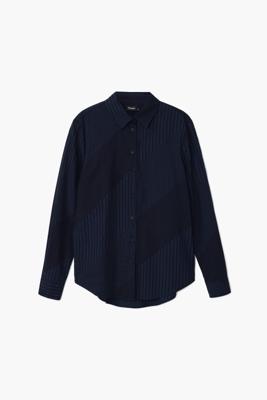Effen overhemd - BLUE - XS Effen overhemd - BLUE - XS