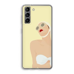 Summer: Samsung Galaxy S21 Transparant Hoesje