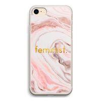 Feminist: iPhone 7 Transparant Hoesje
